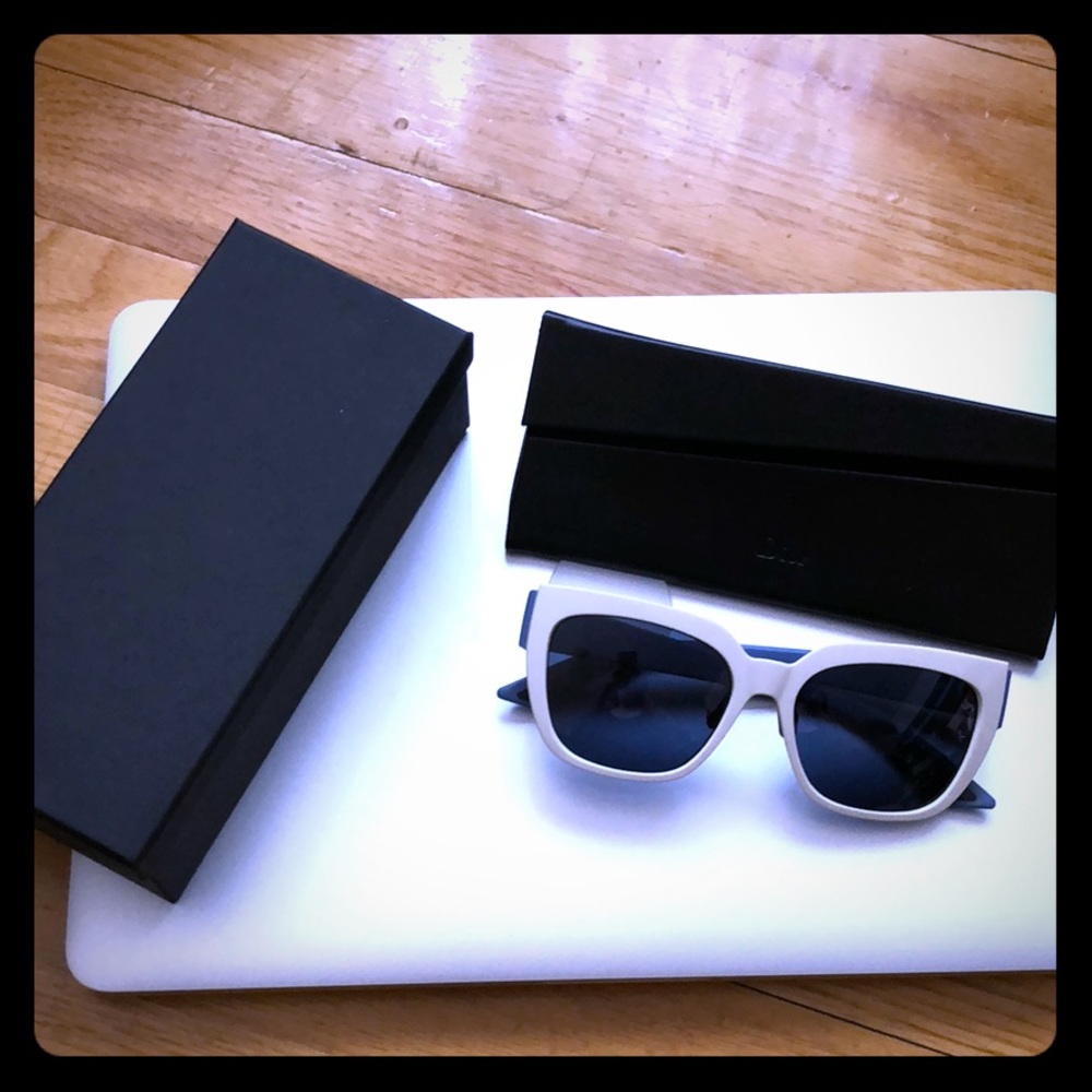 Dior two tone sunglasses